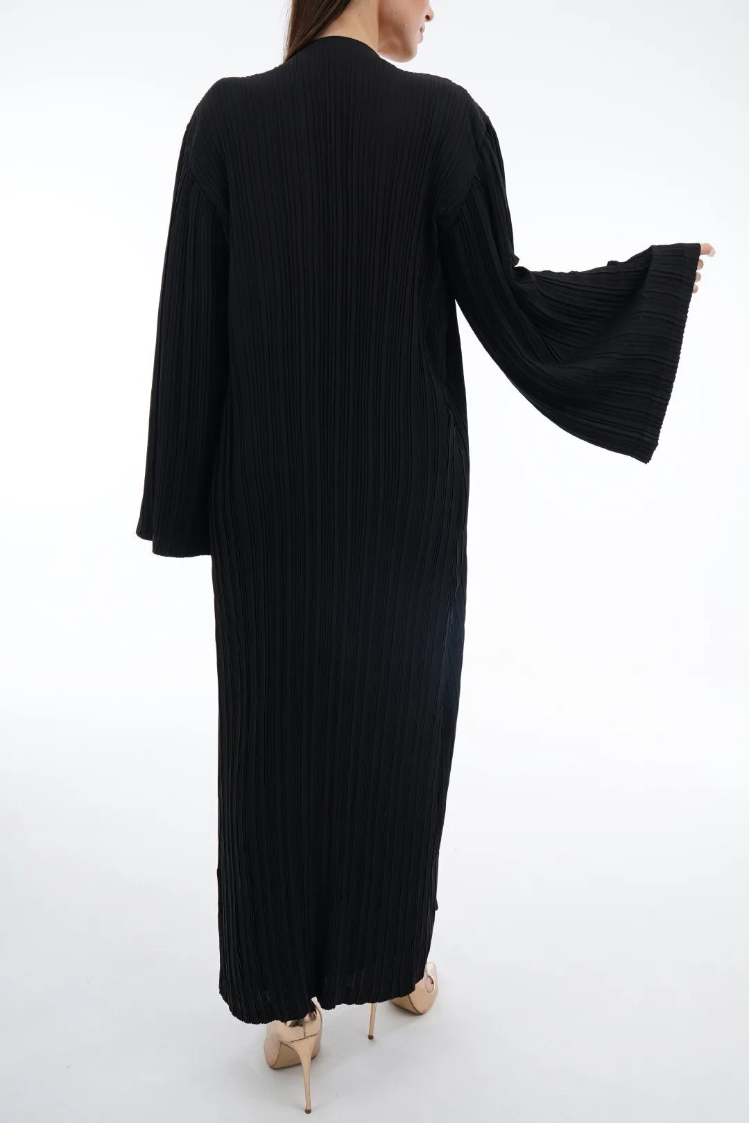 Emmy Long Pleated Cardigan