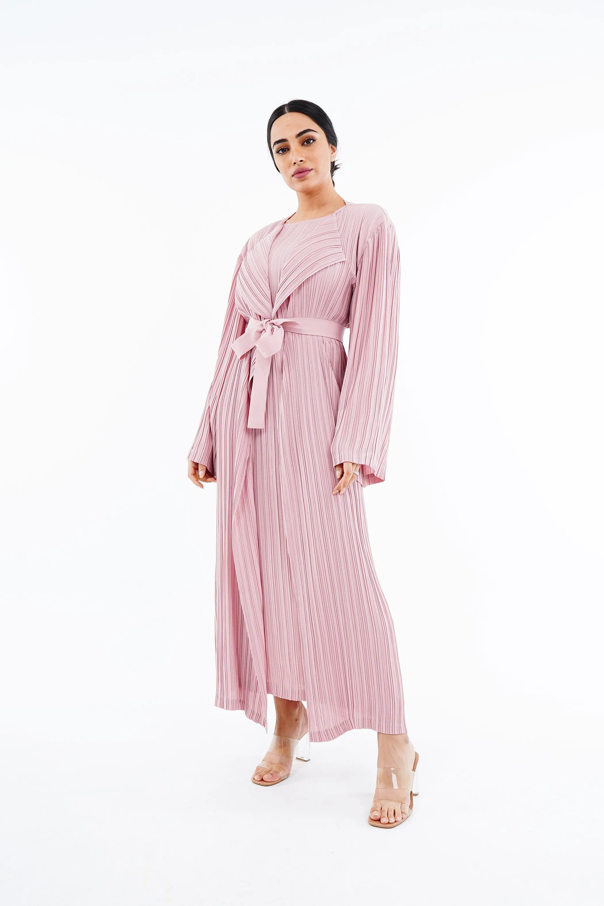 Emmy Long Pleated Cardigan