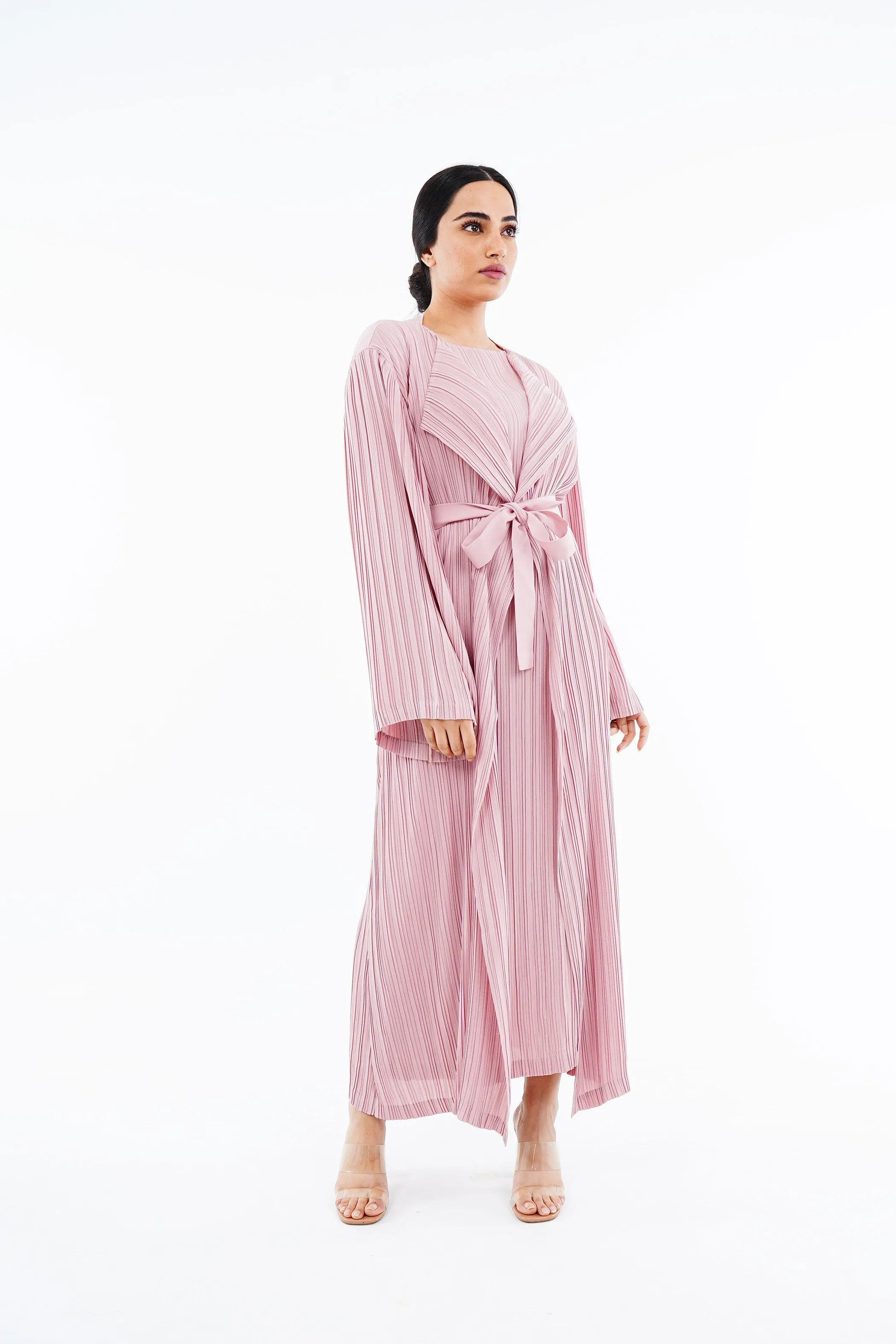 Emmy Long Pleated Cardigan