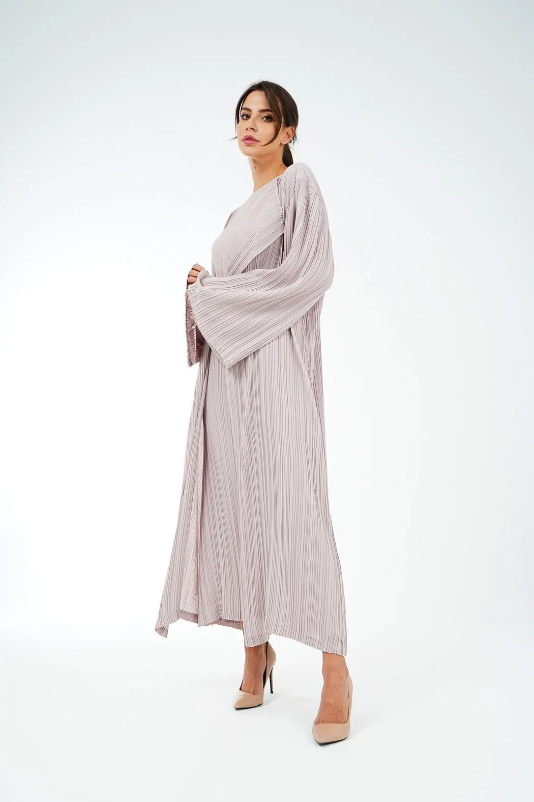 Emmy Long Pleated Cardigan