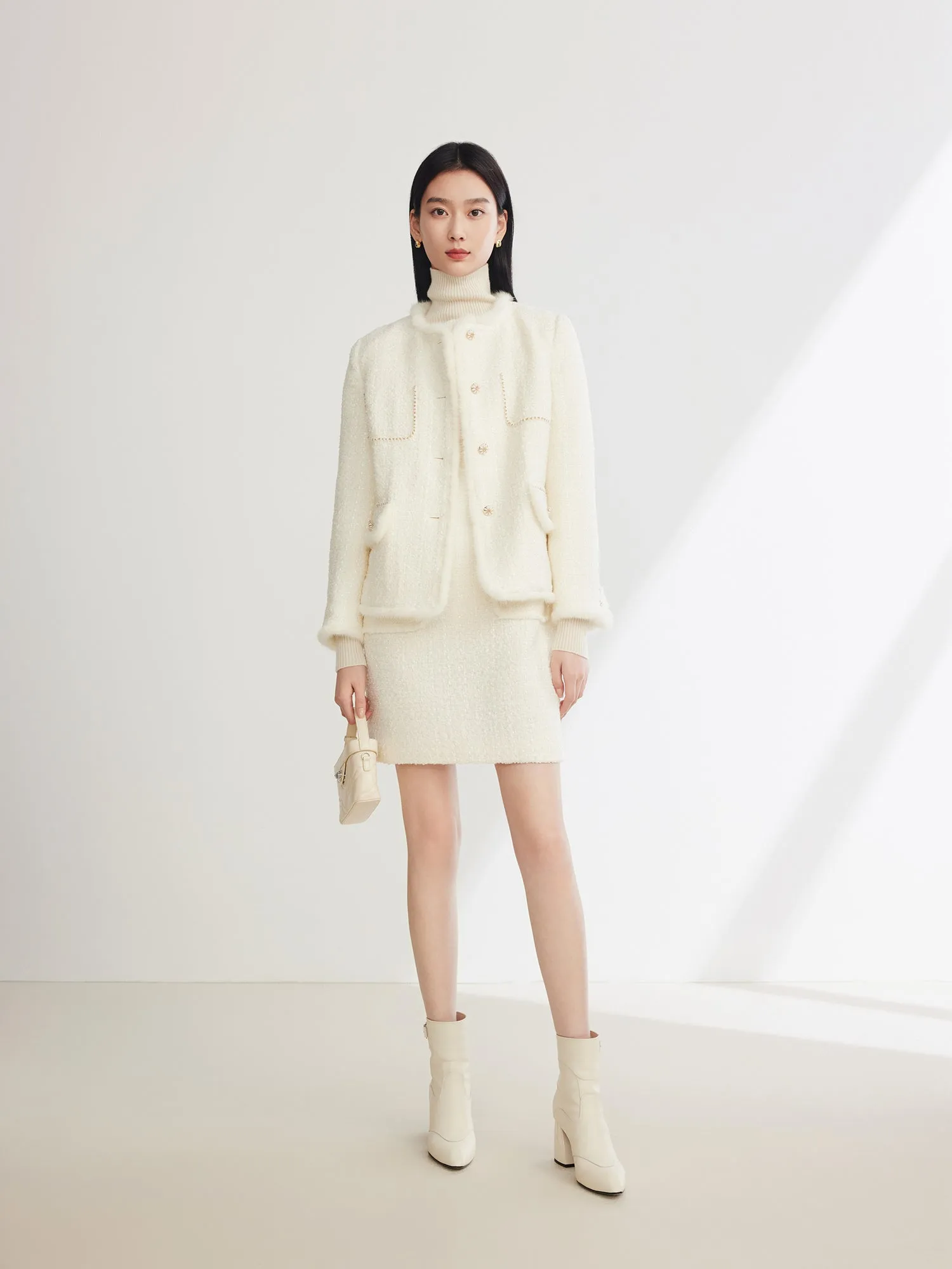 EP YAYING Parisian-Inspired Cotton Jacket