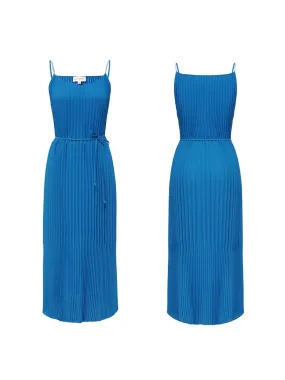 EP YAYING Pleated Waist Camisole Dress