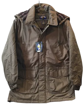 'Falcon Bay' Men's Classic Big & Tall Parka - Taupe