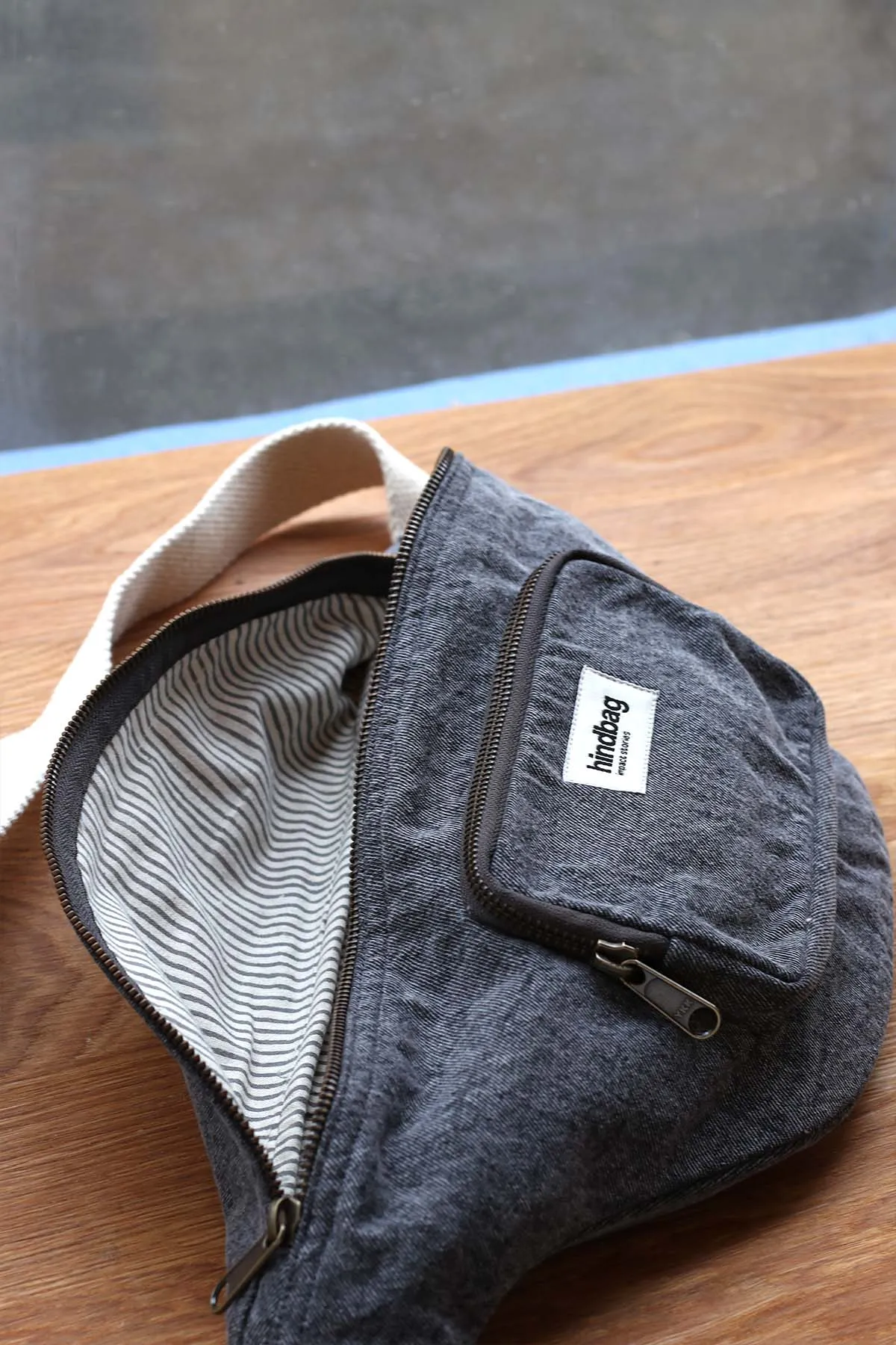 Fannypack - Sofia Denim Grey