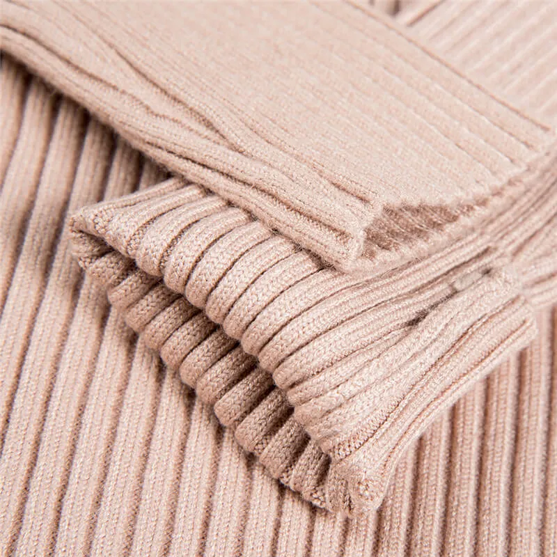 Fashion Autumn Winter Turtleneck Women Sweater 2019 Female Turndown Collar Christmas Sweaters Women High Elastic Pullover