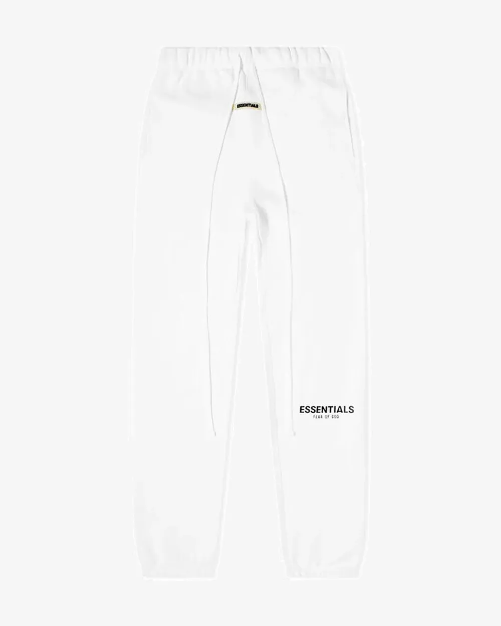 FEAR OF GOD FOG ESSENTIALS SS20 REFLECTIVE SWEAT PANTS WHITE -