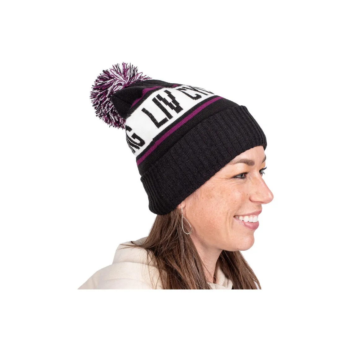 Fireside Pom-Pom Beanie