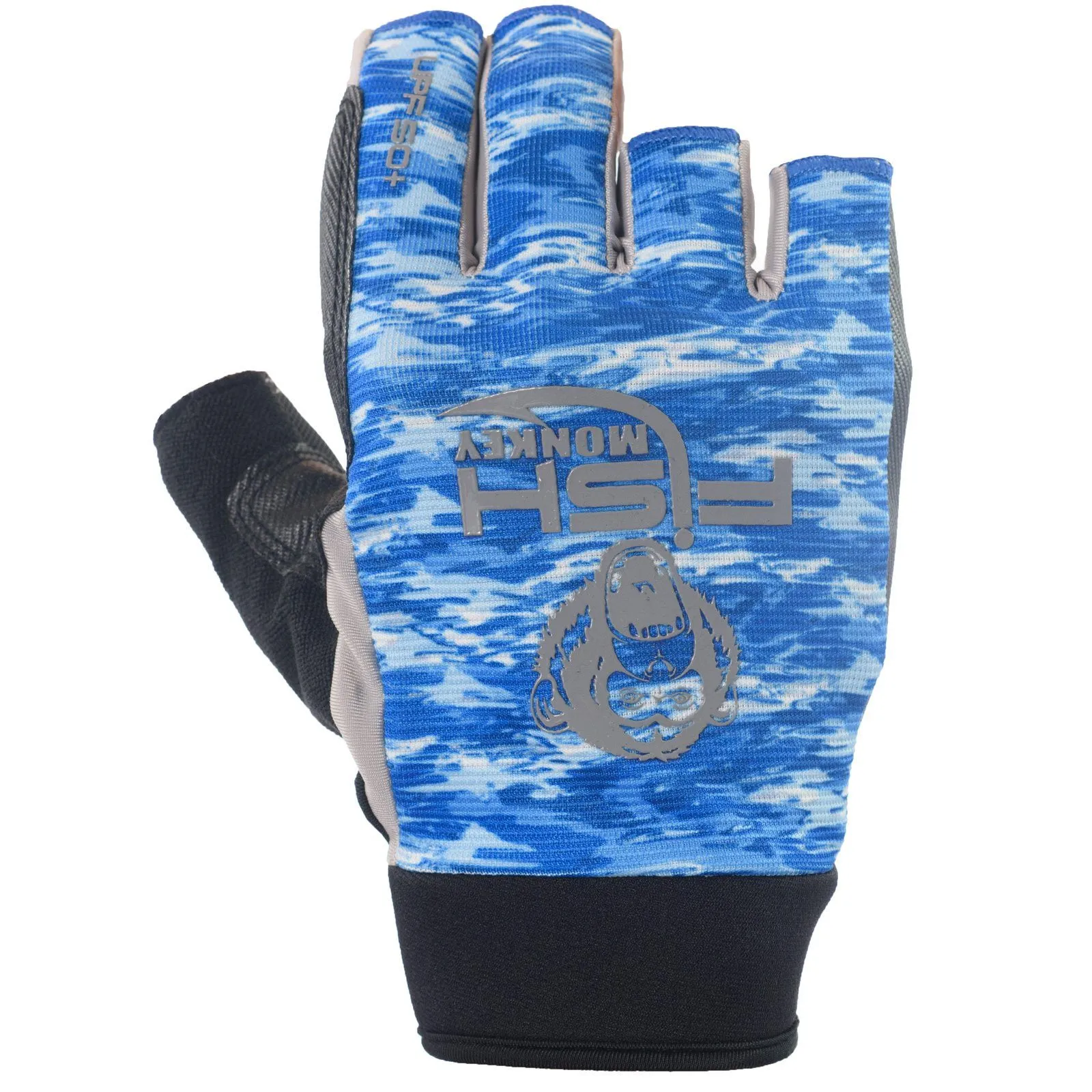 Fish Monkey FM15 The Crusher Half Finger Jigging Glove