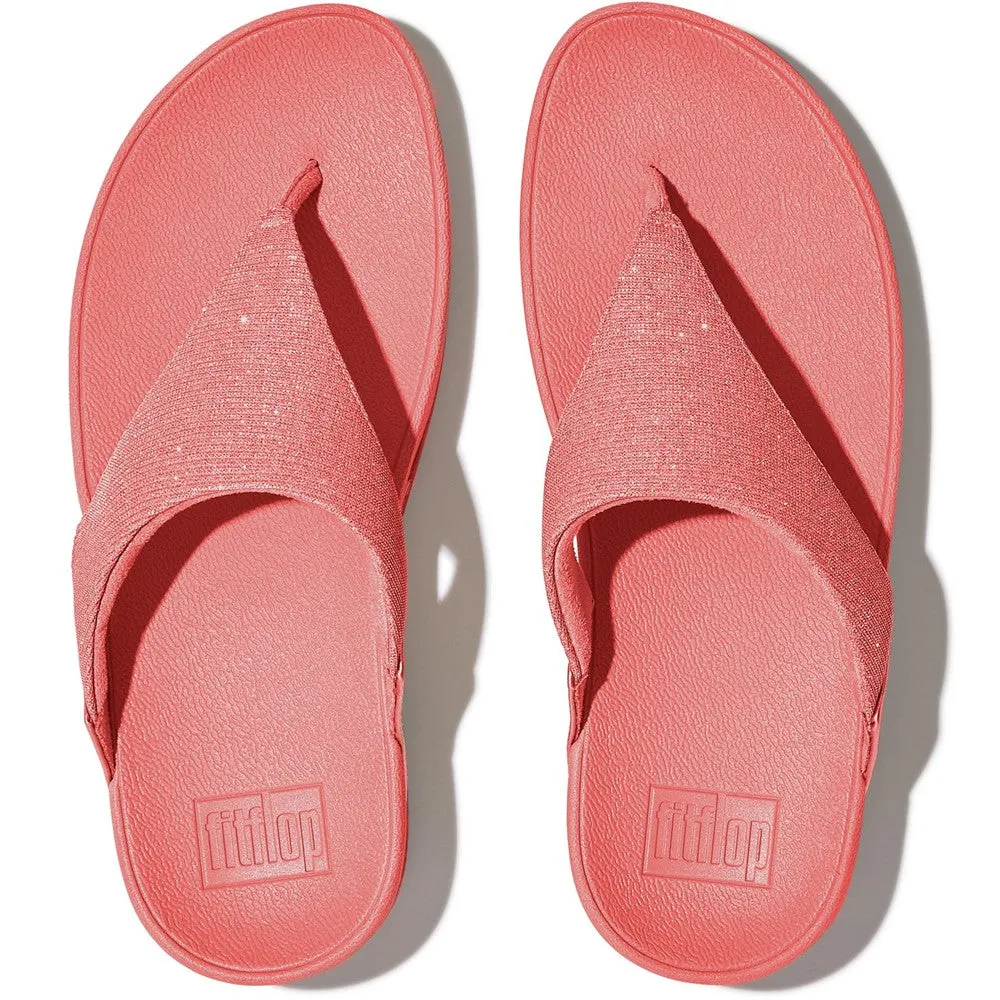 Fitflop Lulu Shimmerlux Toe Post Sandals