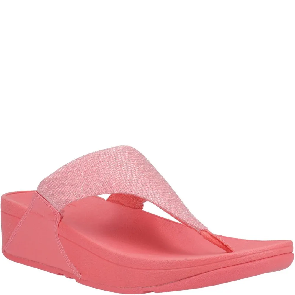 Fitflop Lulu Shimmerlux Toe Post Sandals