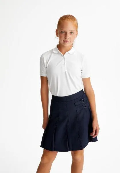 French Toast Girls School Uniform Pleated Two-Tab Scooter Skort - SX9103