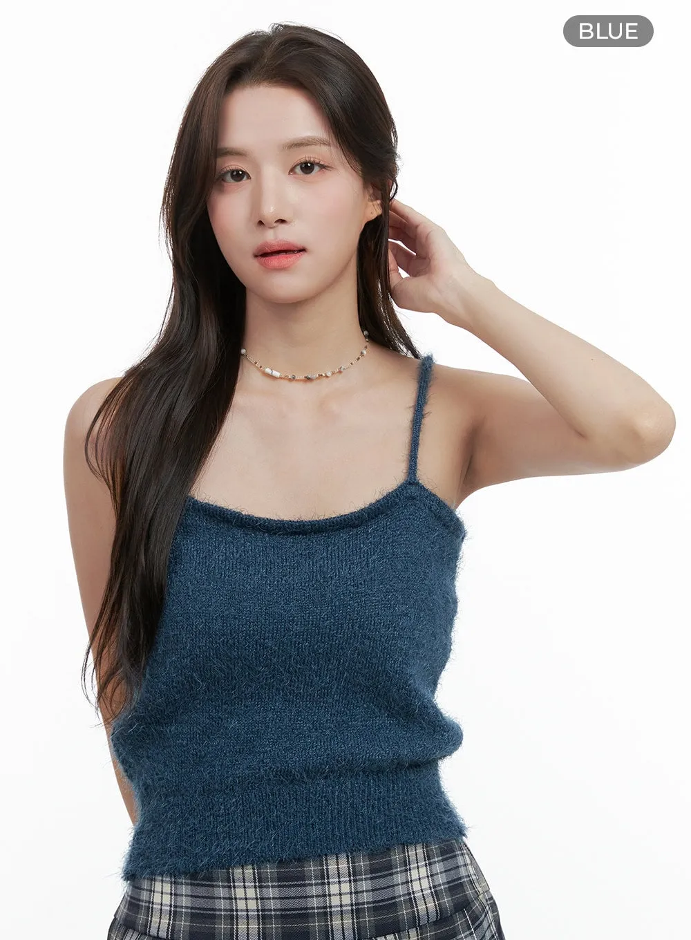 Fuzzy Knit Cami Top OG409