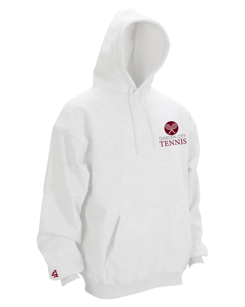 Garden City Tennis Pullover White Hoodie