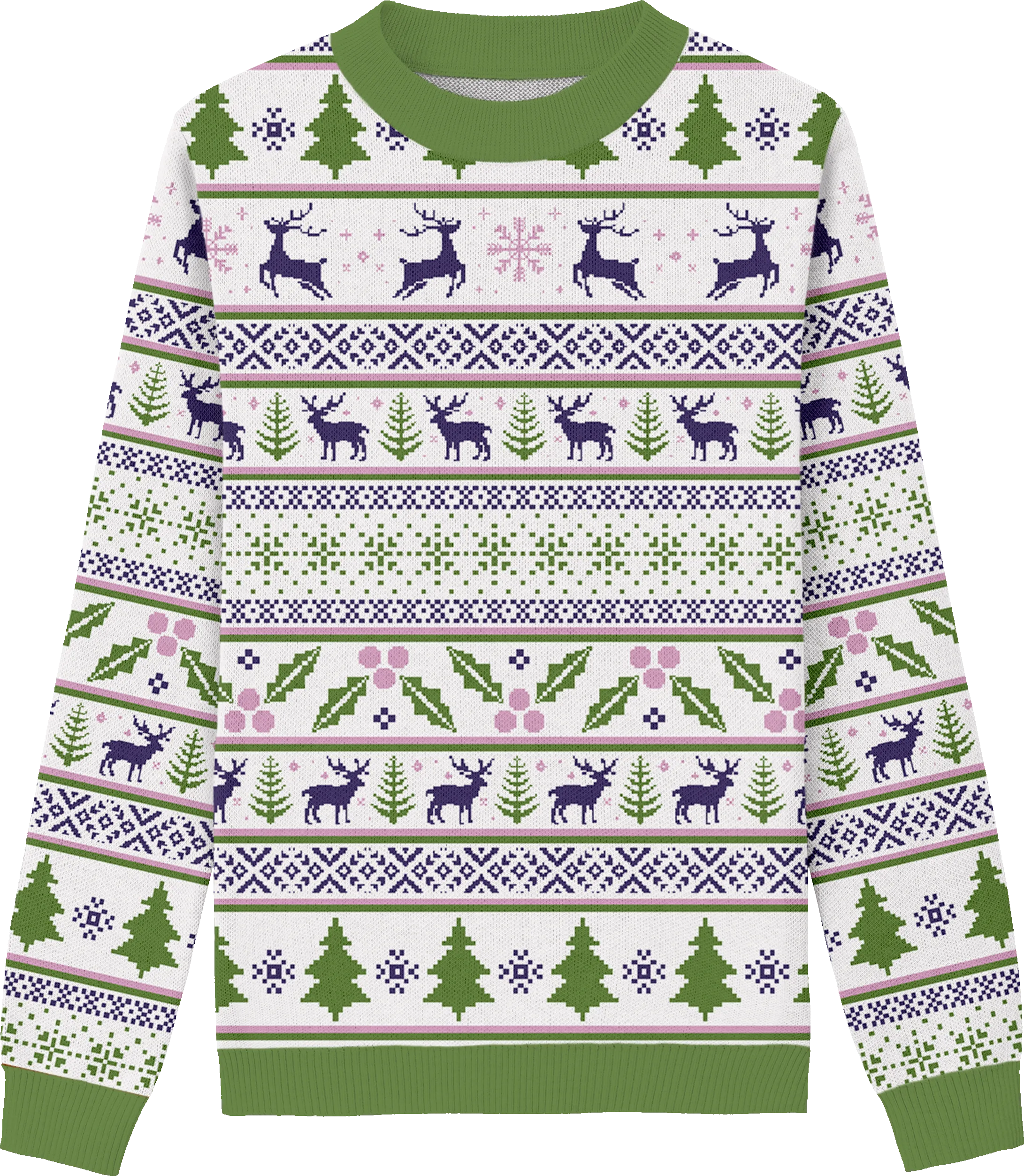 Genderqueer Christmas Classic Fit Knit Crewneck