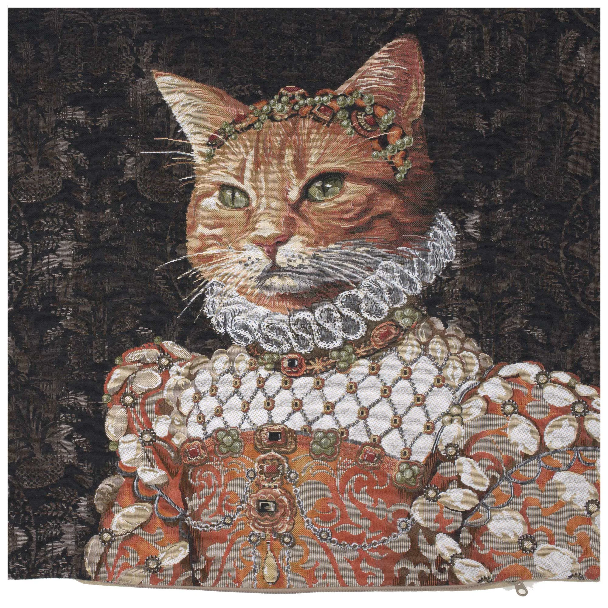 Ginger Cat Sisi European Cushion Cover