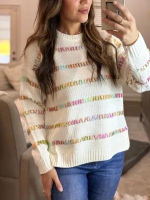 Girl's Day Striped Sweater