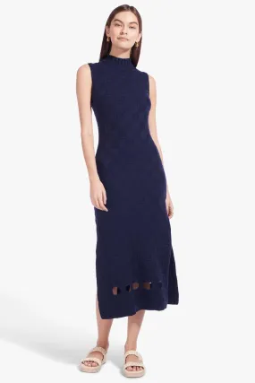 GLACIER DRESS | NAVY