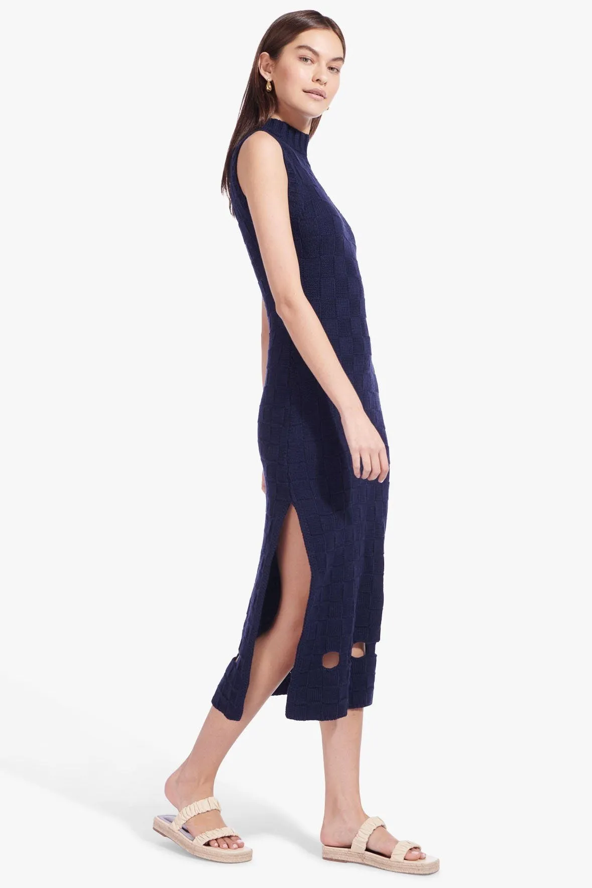 GLACIER DRESS | NAVY