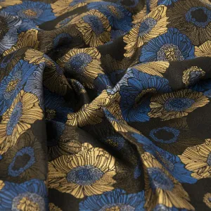 Gold Floral Jacquard 2559