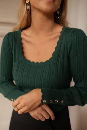 Green Sema Sweater