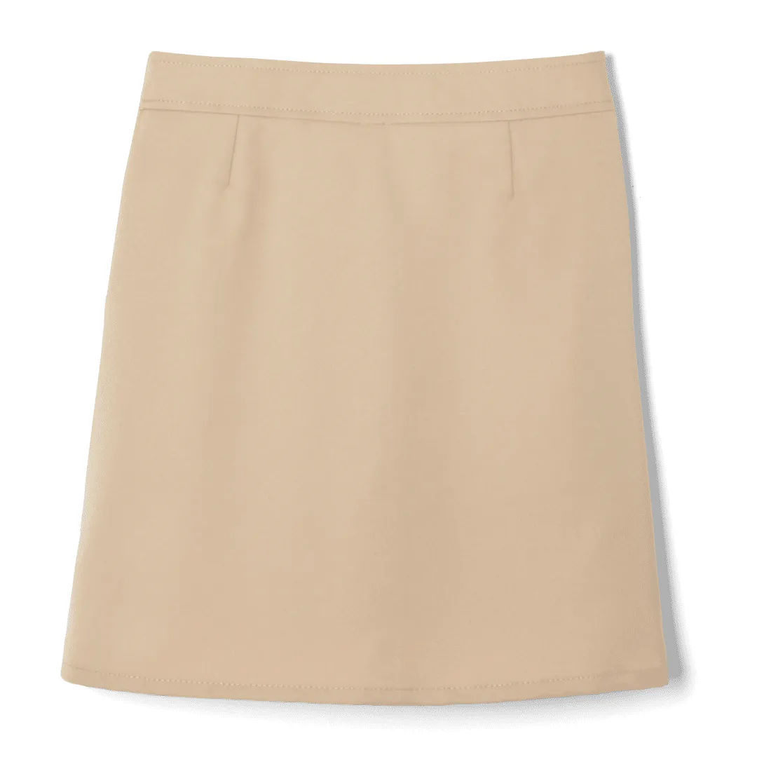 Harbor Christian Academy - 2-Tab Pleated Scooter - Khaki