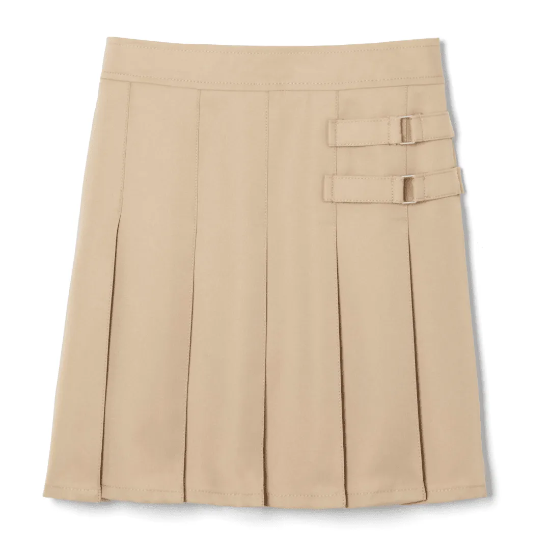 Harbor Christian Academy - 2-Tab Pleated Scooter - Khaki