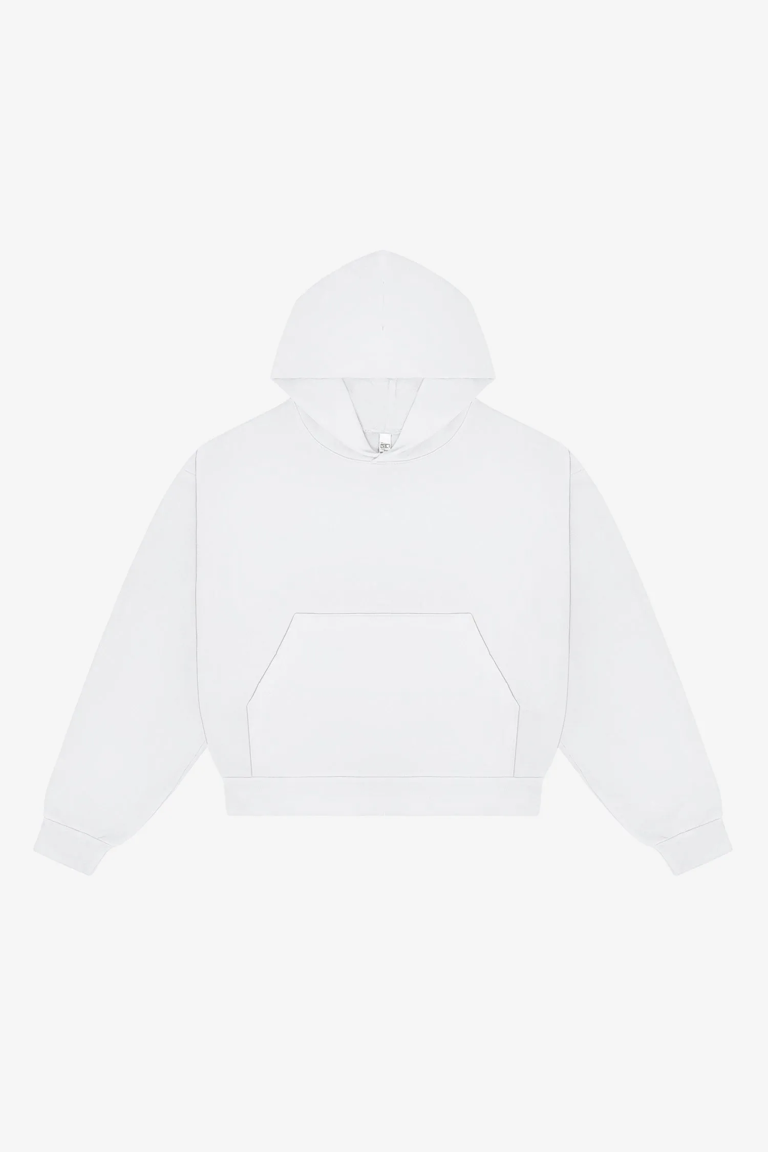 HF-19 - Heavy Fleece Cropped Hoodie