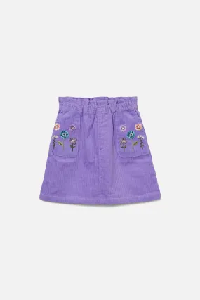 Honey Cord Kids Skirt