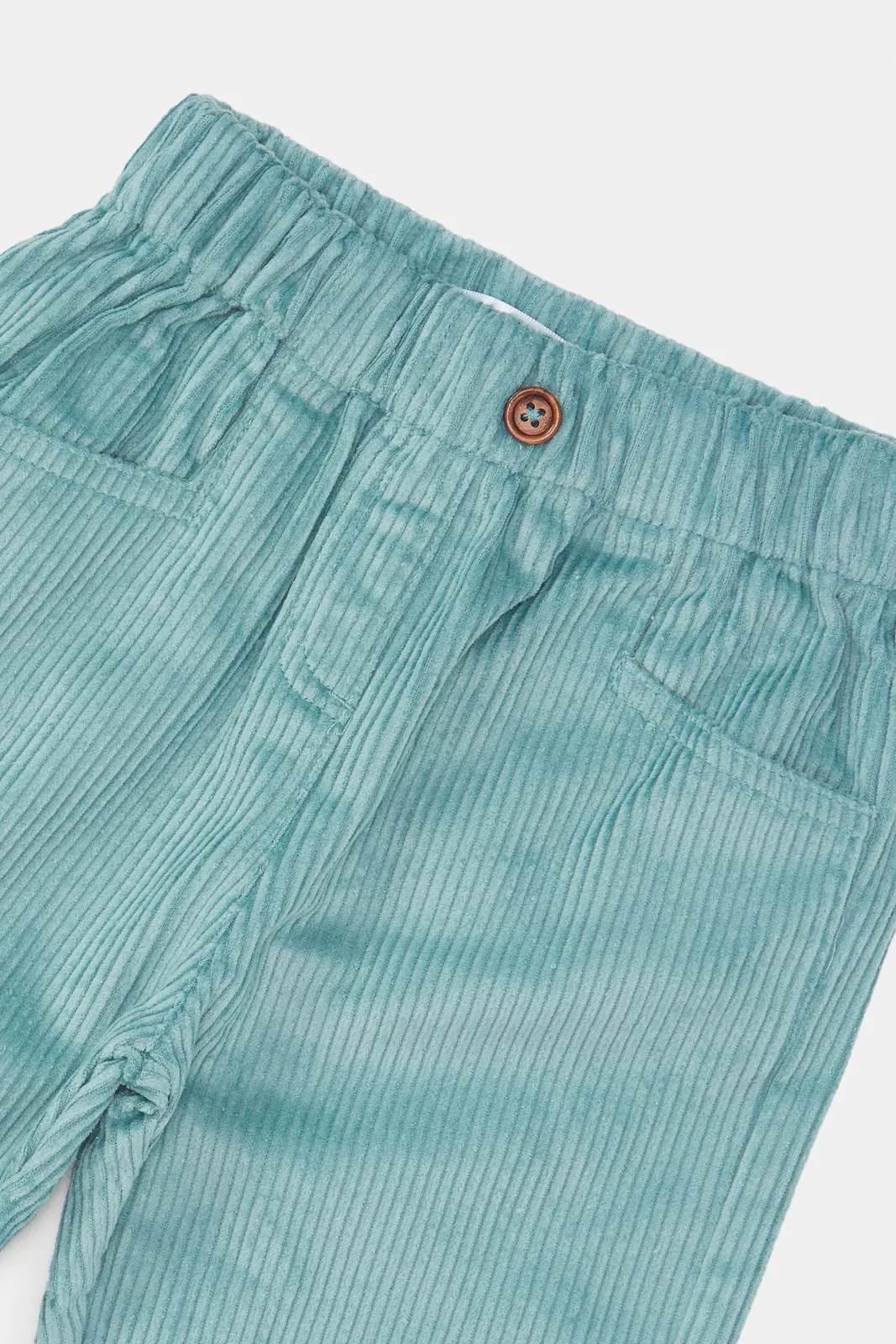 Infant Girls Mint Corduroy Trousers