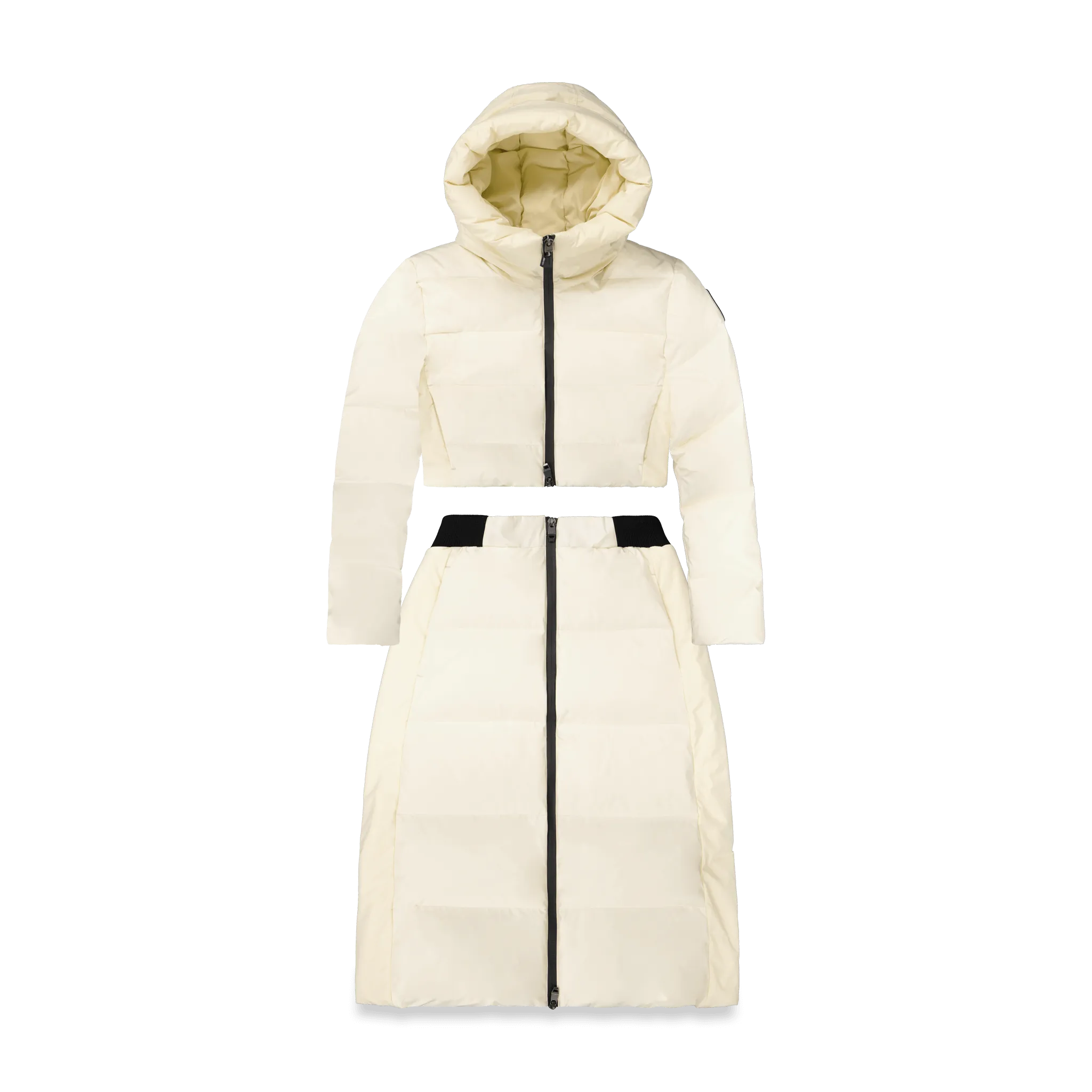 Ira Women's Two-Piece Long Puffer Jacket