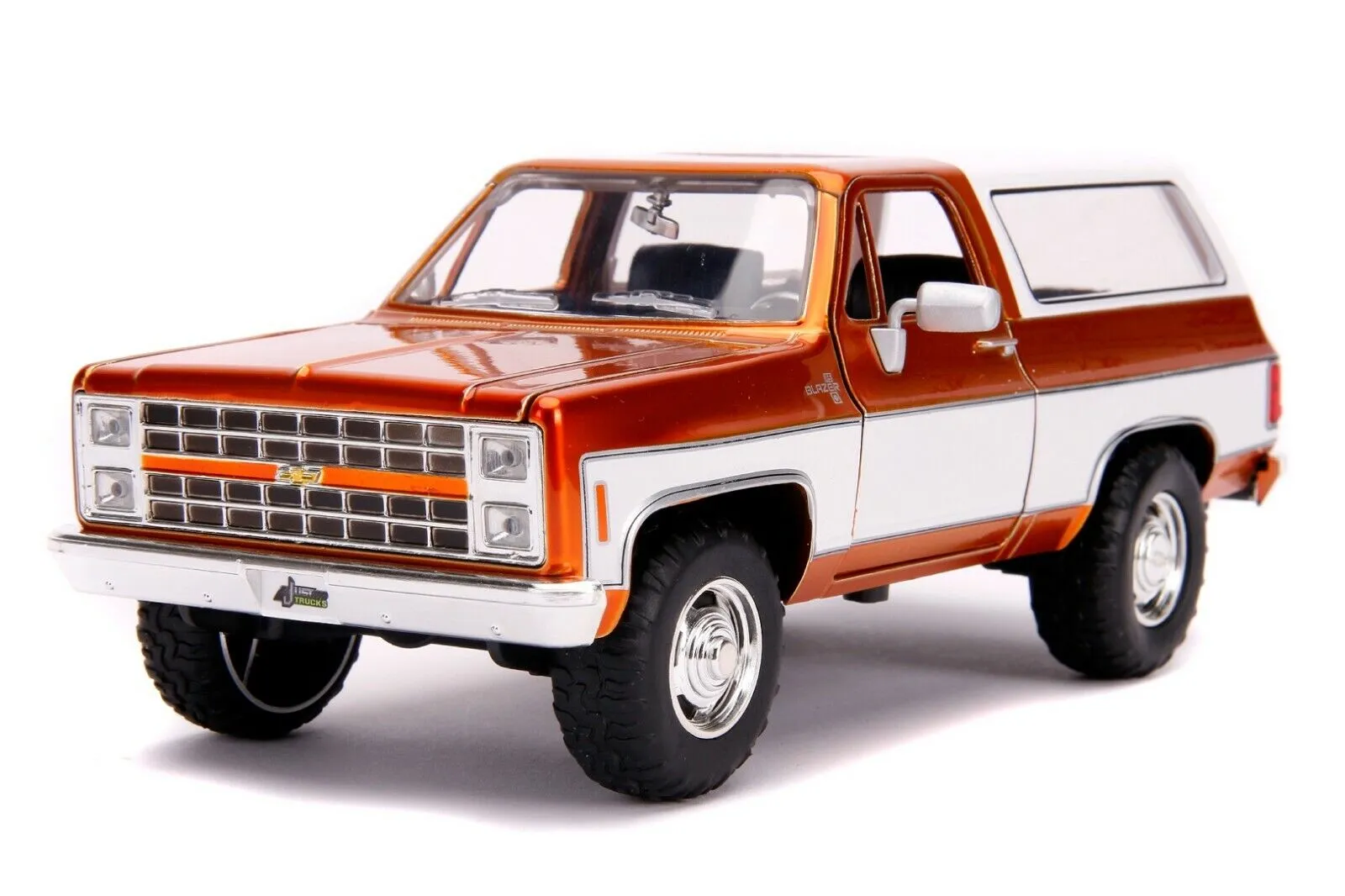 JADA JUST TRUCKS 1980 CHEVY BLAZER K5 COPPER / WHITE 1:24 DIECAST MODEL CAR #84