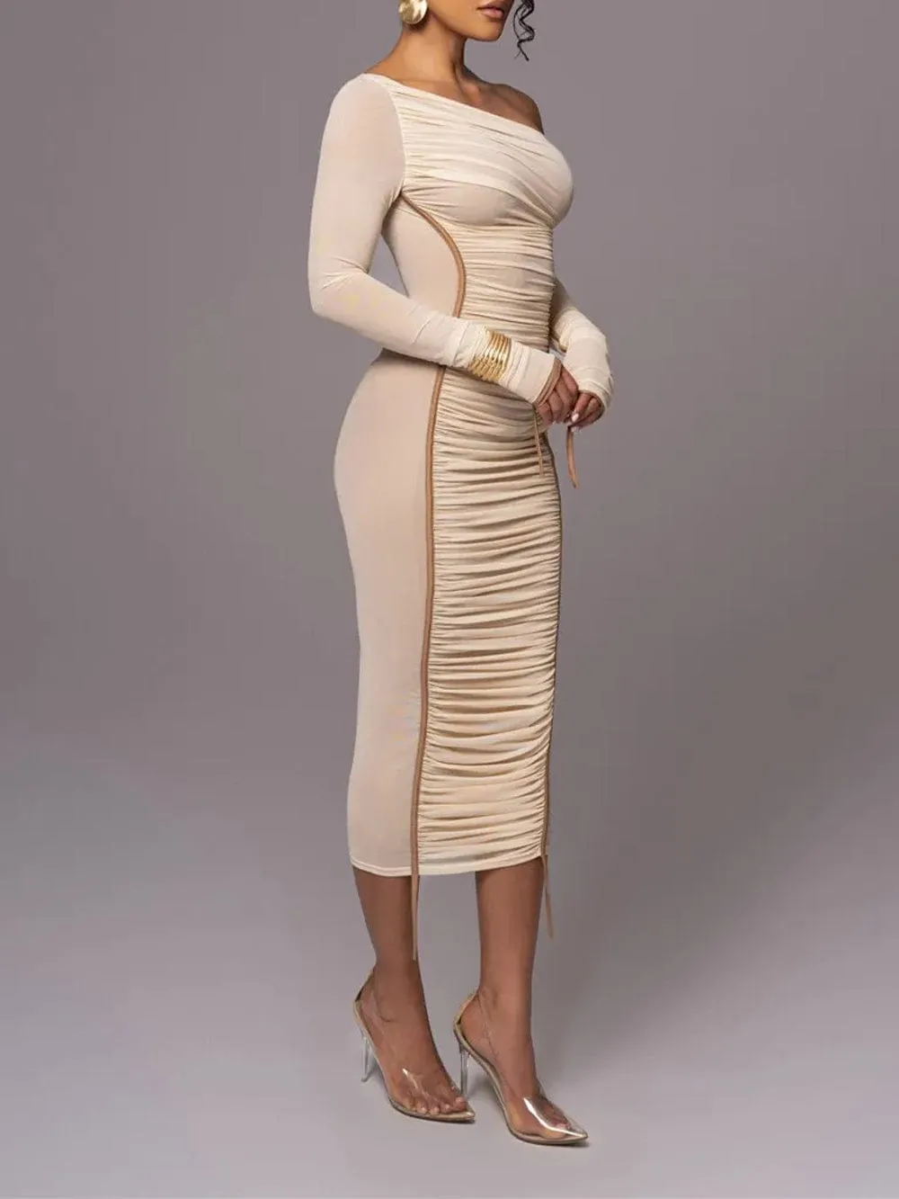 Jade Backless Bodycon Midi Dress