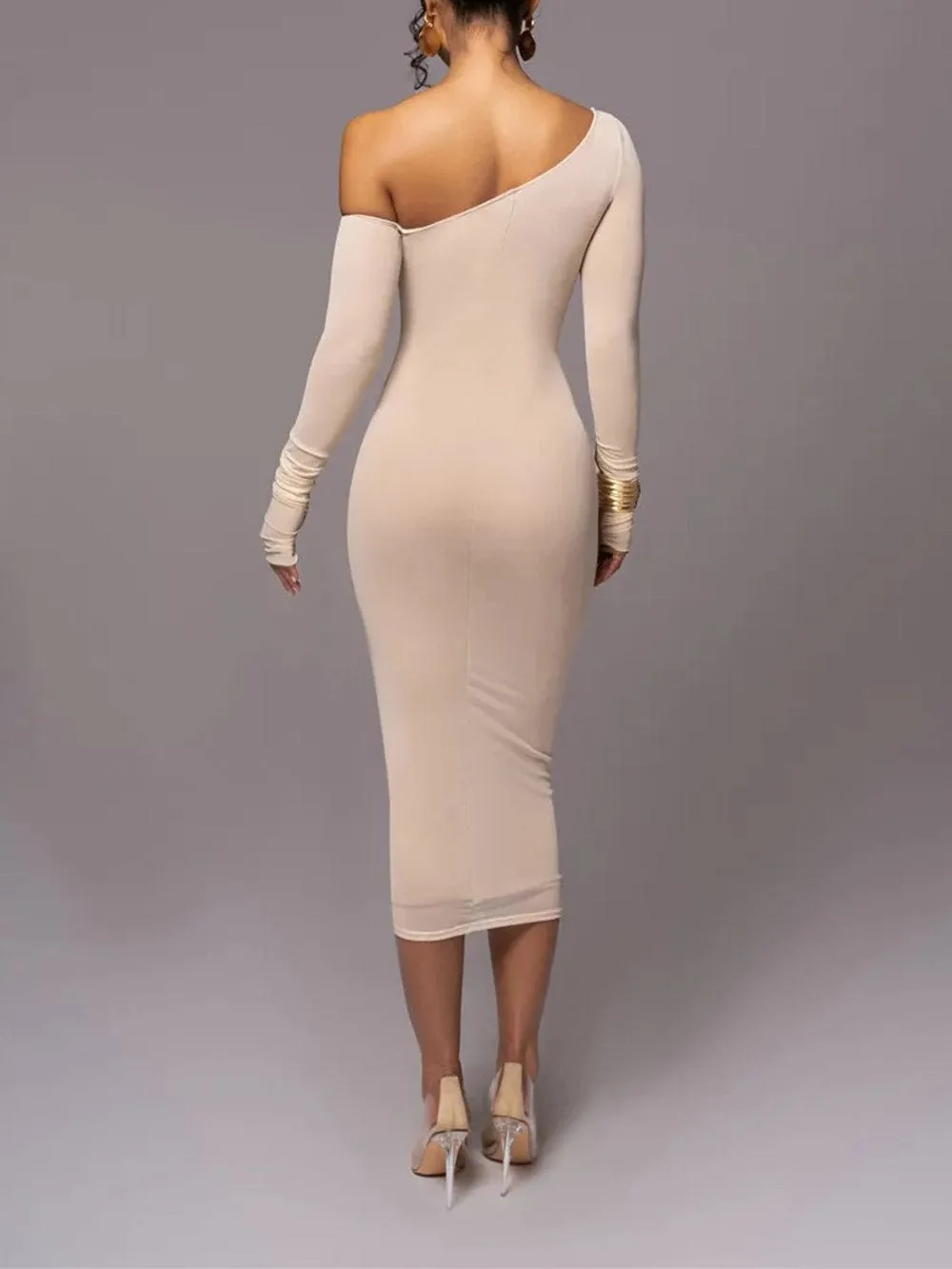 Jade Backless Bodycon Midi Dress