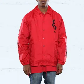 Keys Coaches Jacket Fire Red