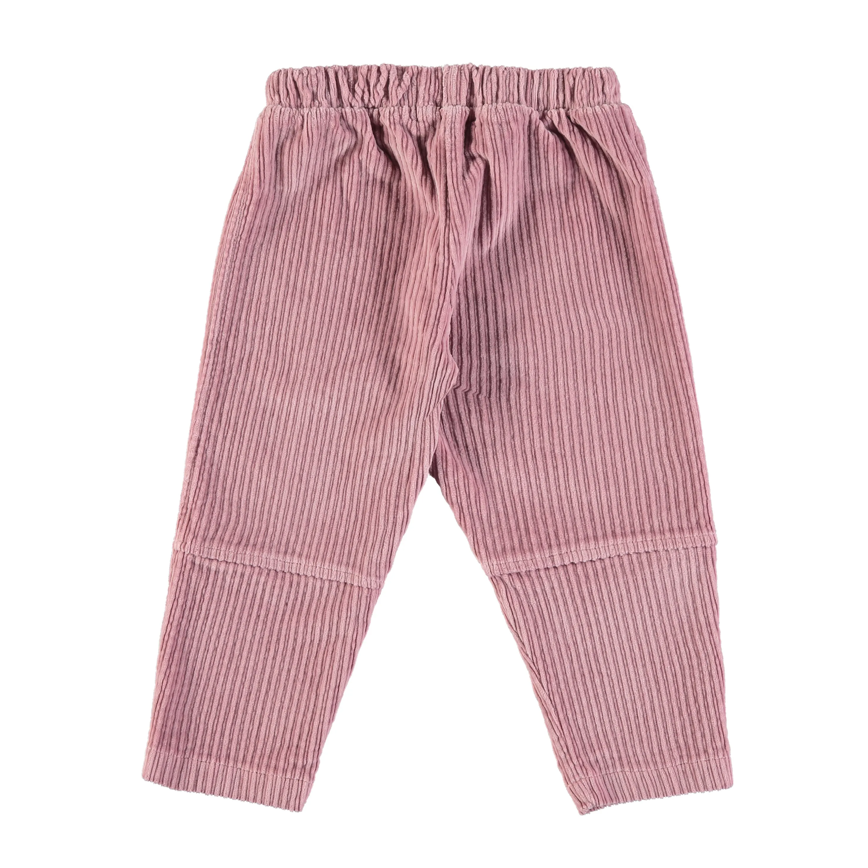 Kids Organic Pink Cotton Corduroy Pants