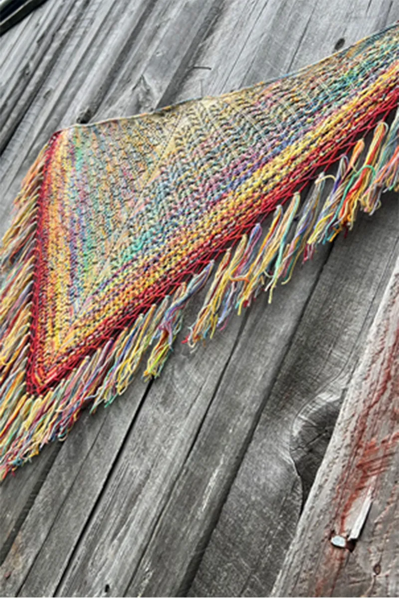 Koigu Patterns - Charlotte's Web Shawl - PDF Download