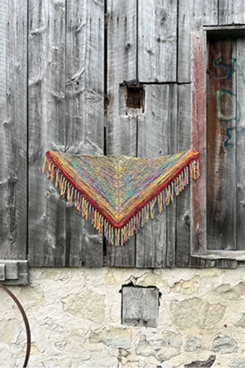 Koigu Patterns - Charlotte's Web Shawl - PDF Download