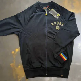 KRONK Olympic Full Zip Track Top Black