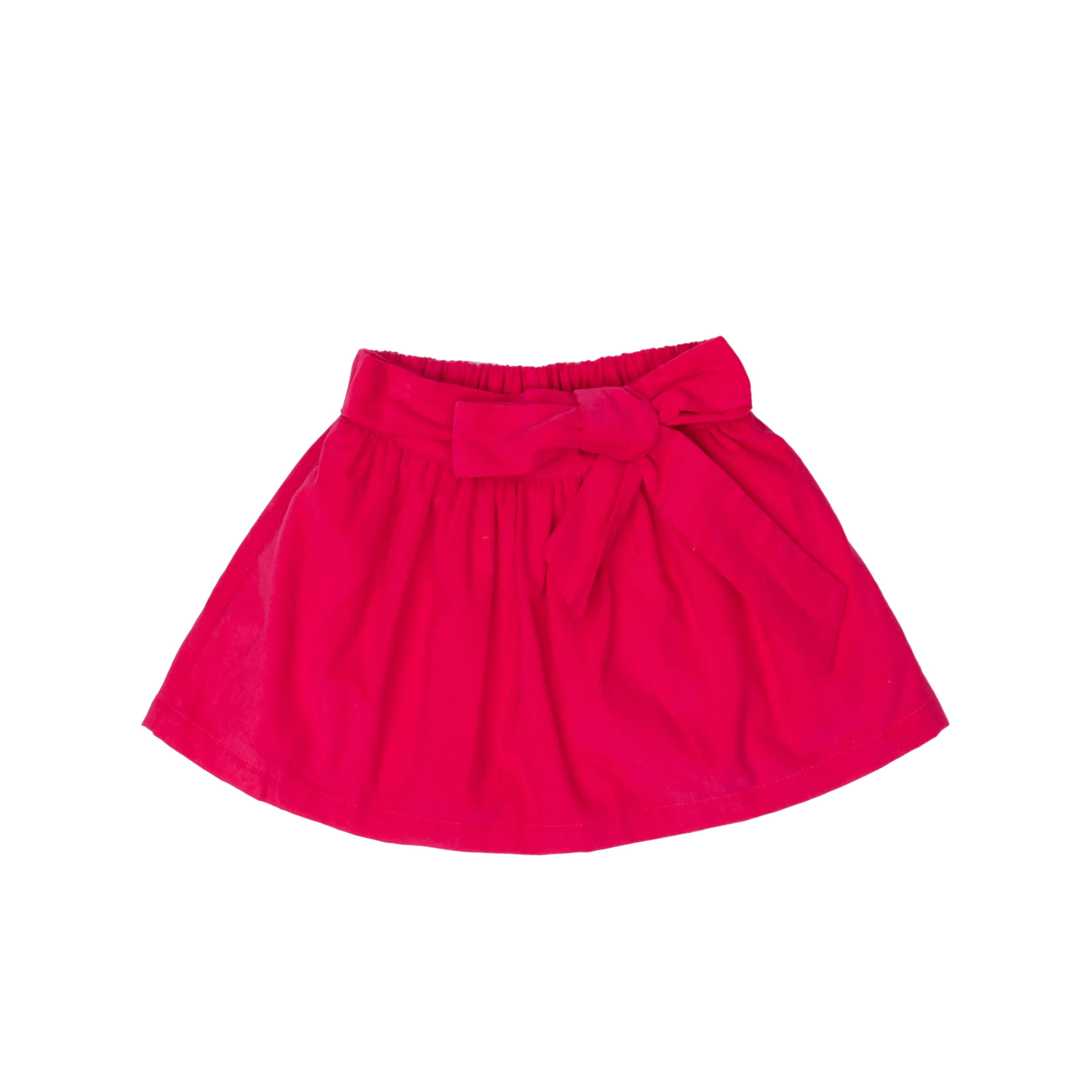 Lacey Hot Pink Cord Skirt