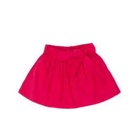 Lacey Hot Pink Cord Skirt