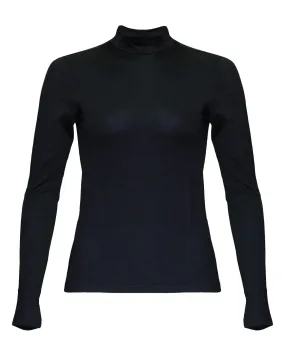 LE Mid Turtleneck Pullover Black