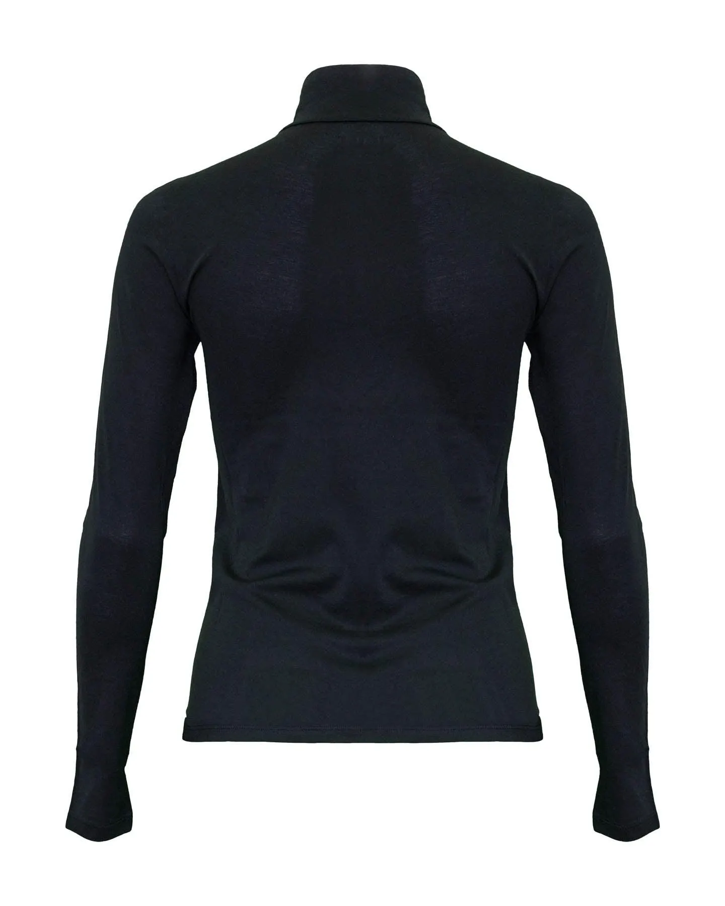 LE Mid Turtleneck Pullover Black