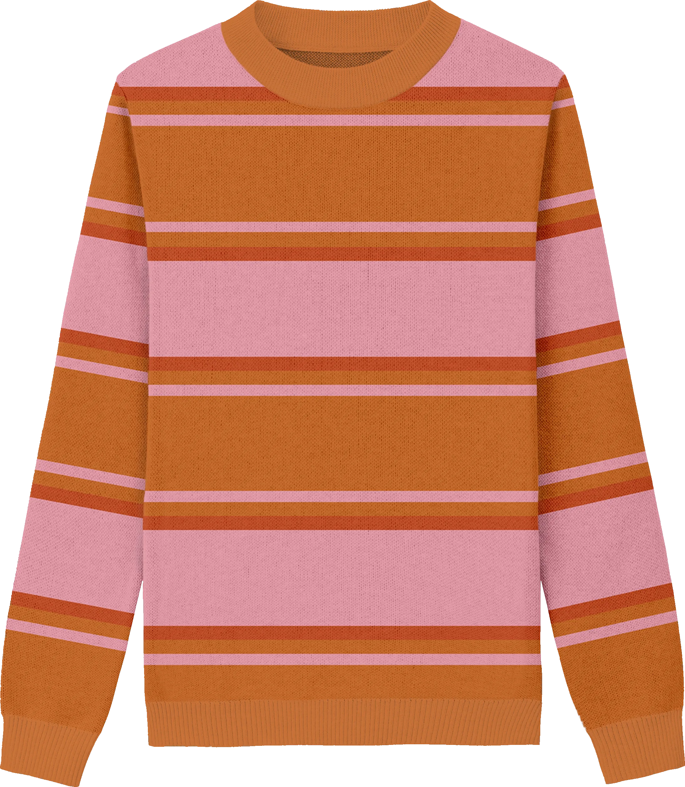 Lesbian Striped Classic Fit Knit Crewneck