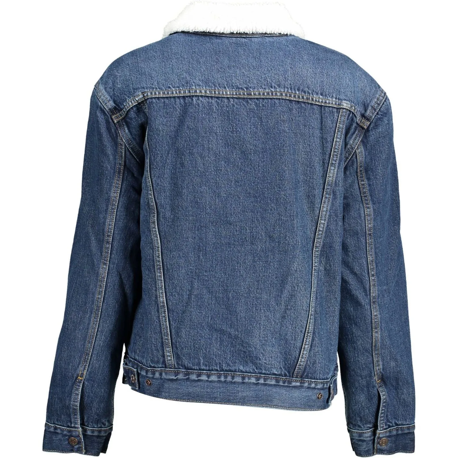 Levi's Blue Cotton Women Jacket