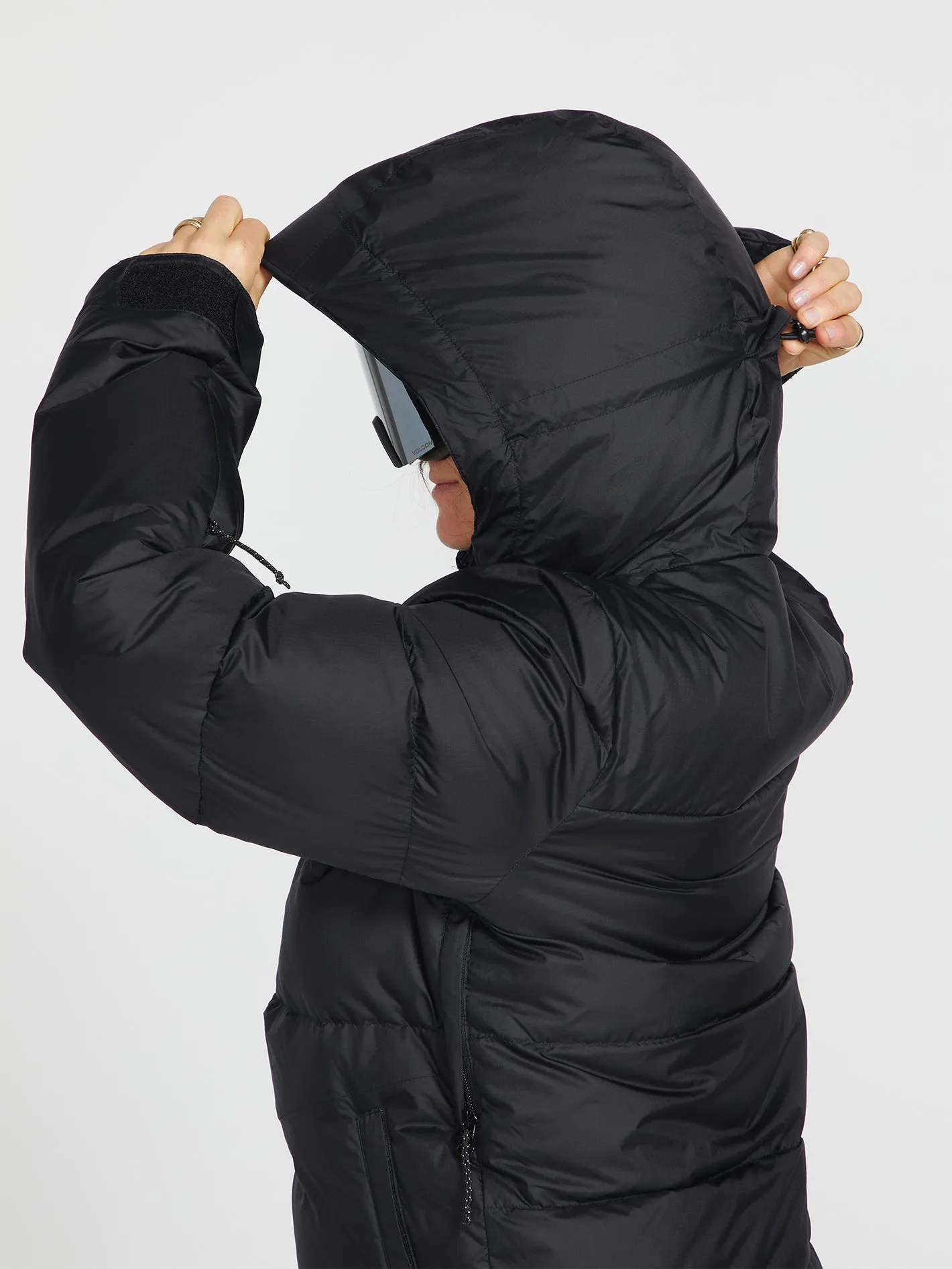 Lifted Down Jacket - Black (Unisex)