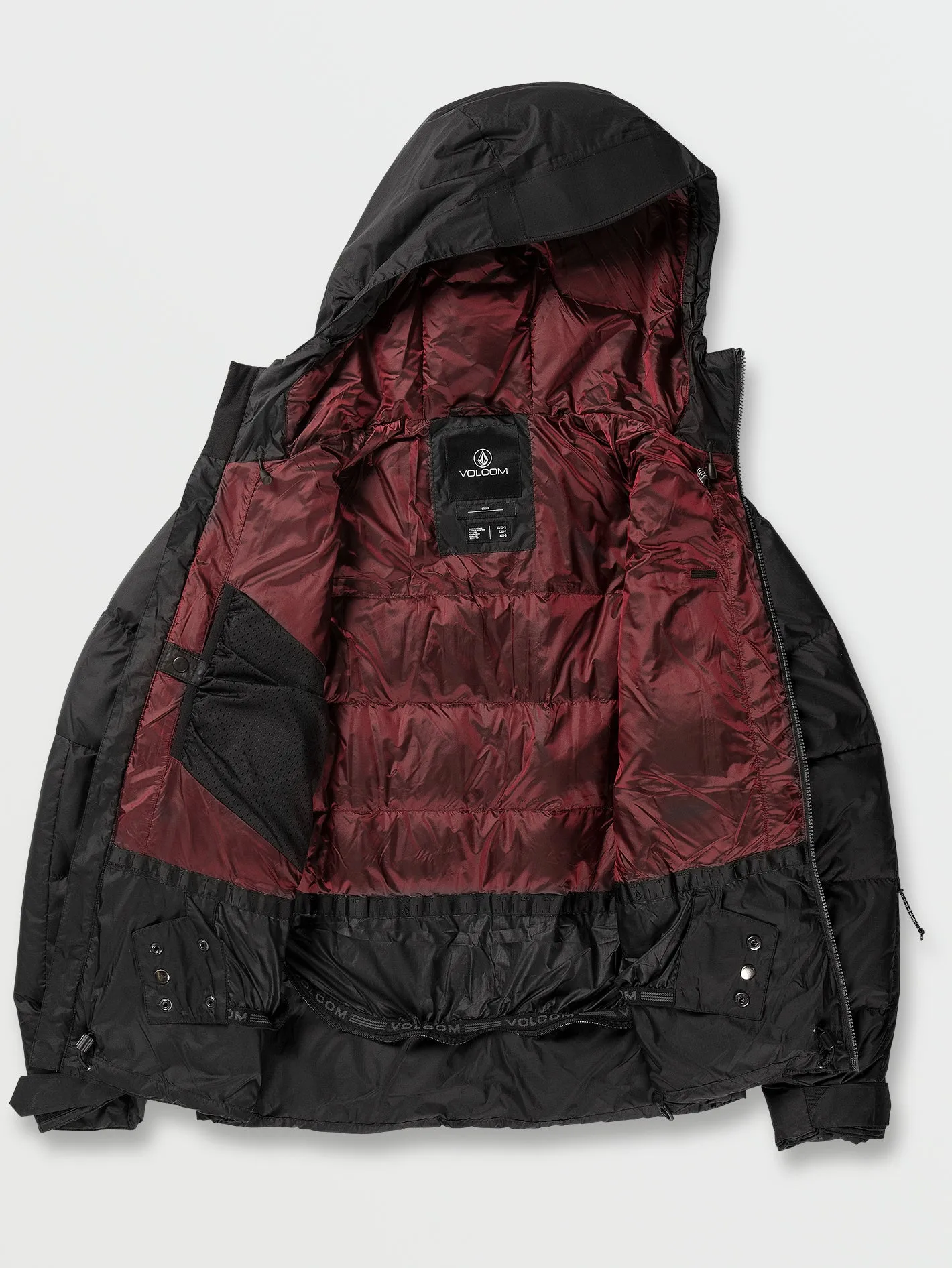 Lifted Down Jacket - Black (Unisex)