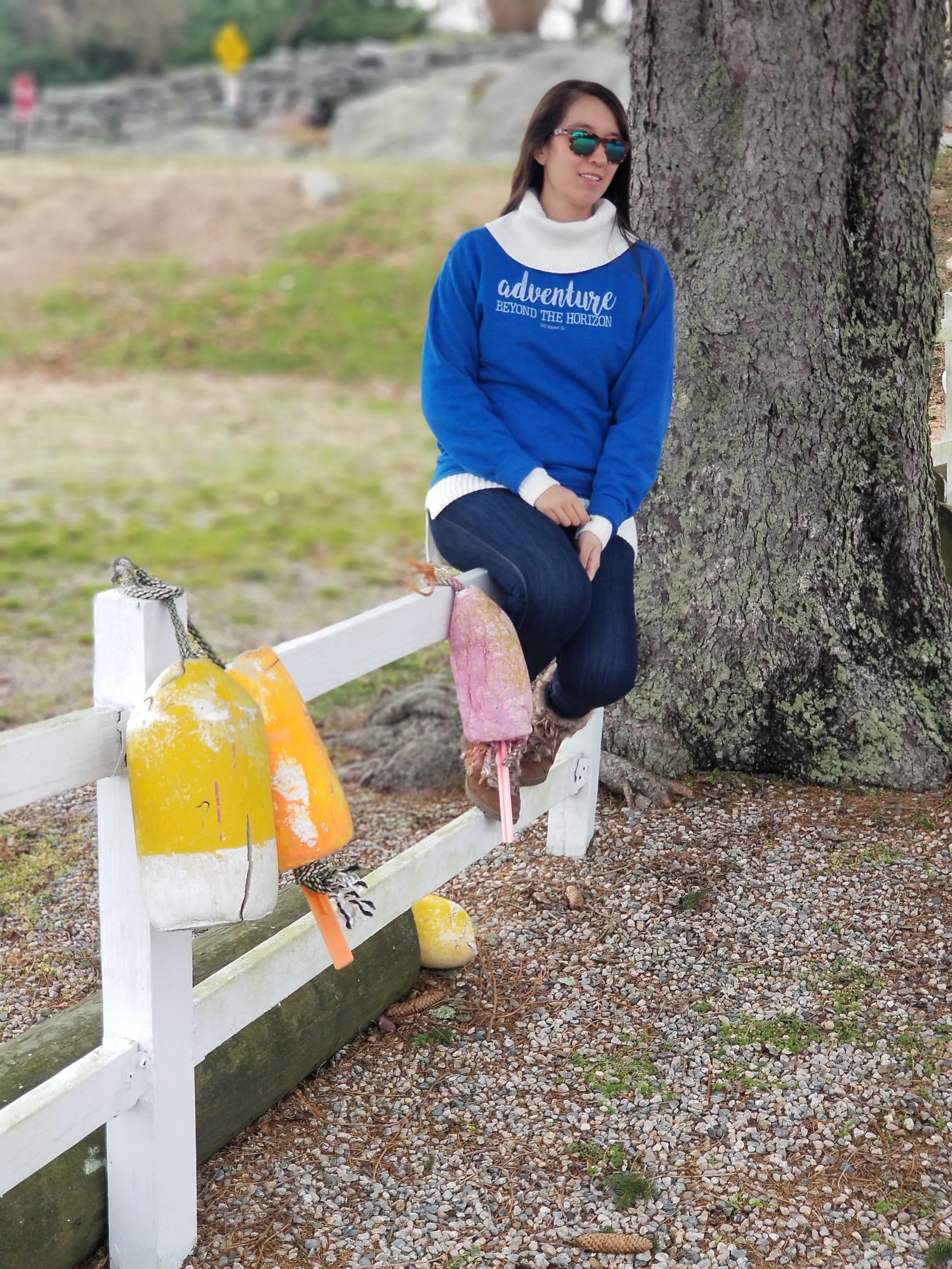 LPG Apparel Co. Adventure Beyond the Horizon Unisex Crew Neck Sweater