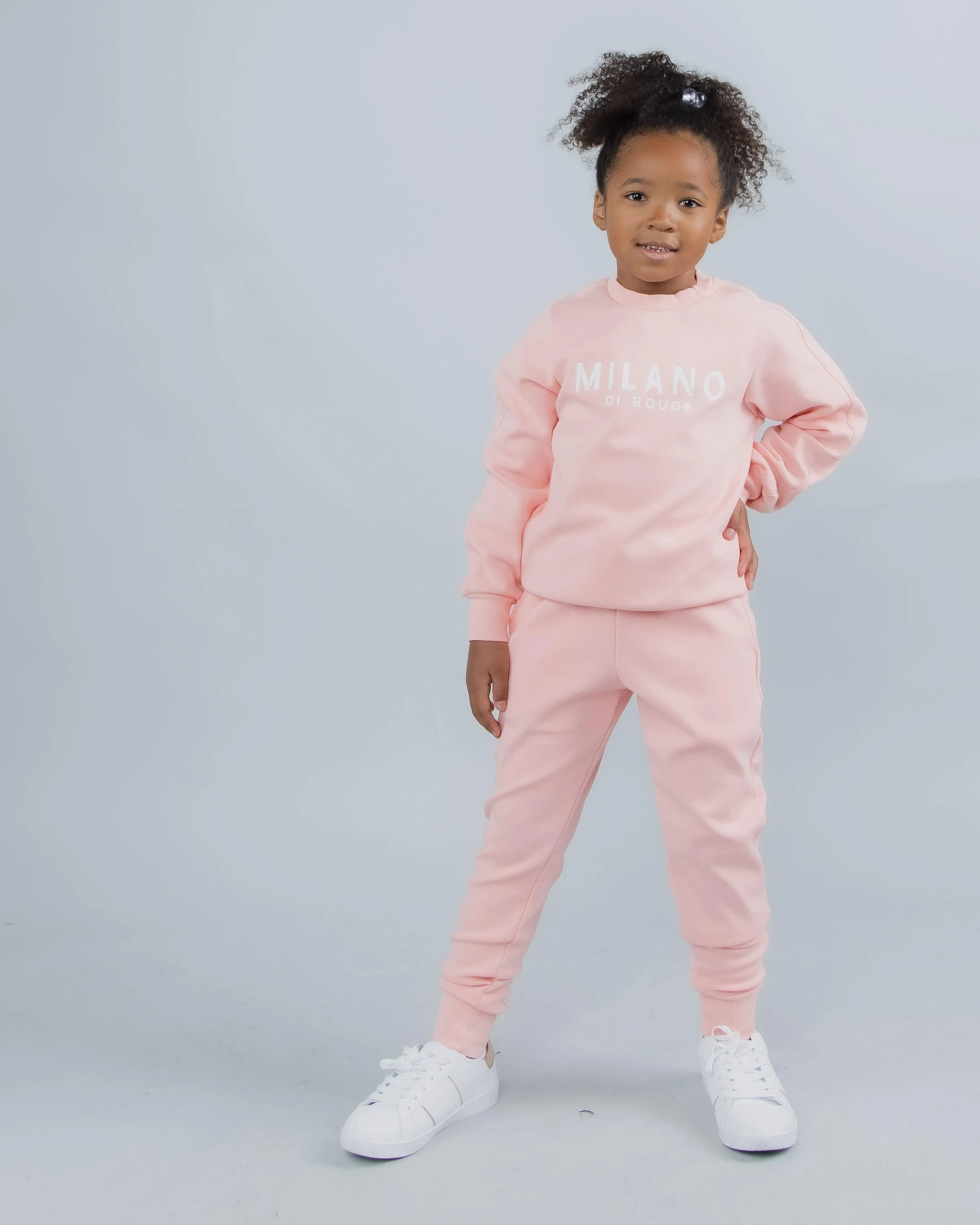 Lux Kids Crewneck Signature Sweatsuit