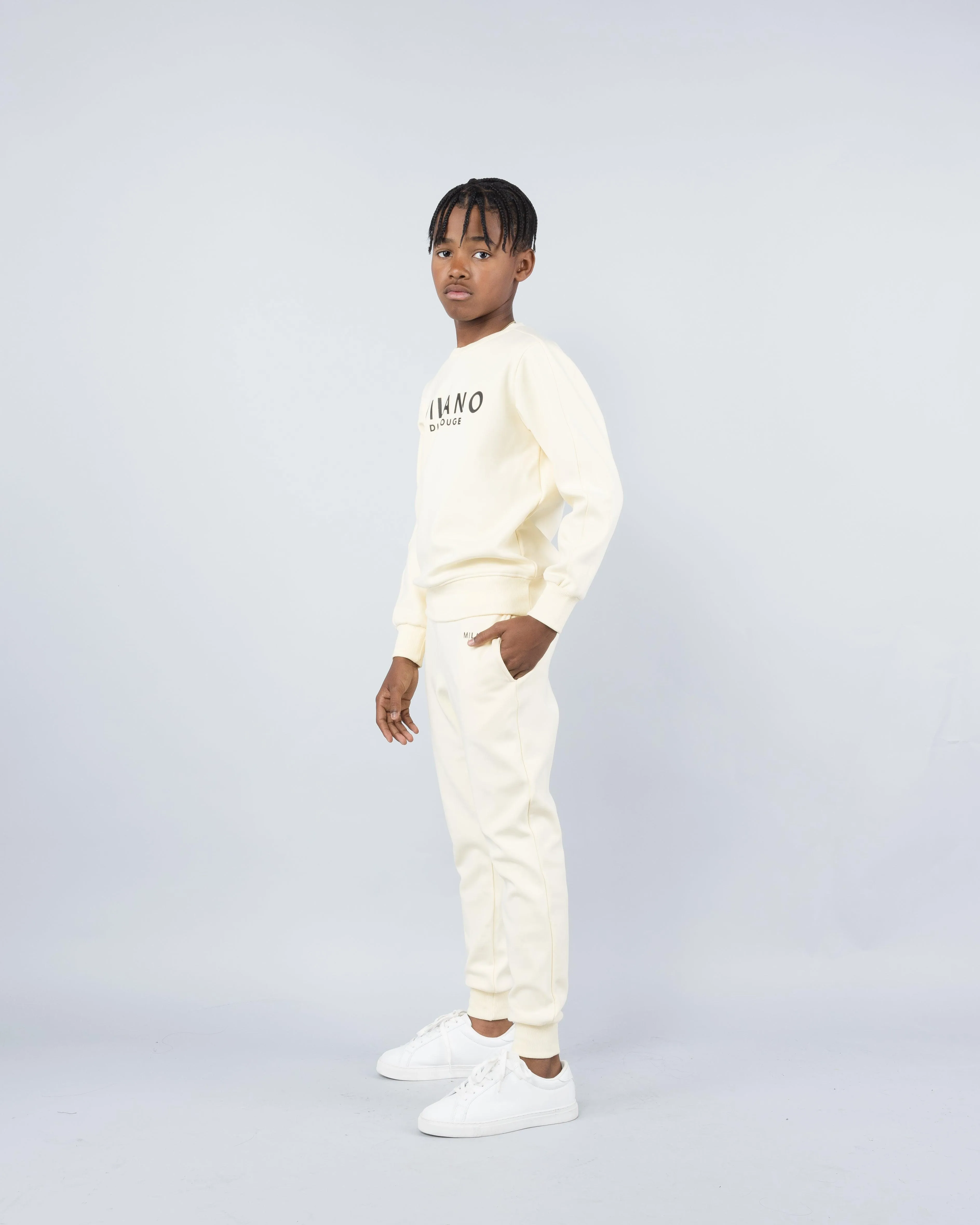 Lux Kids Crewneck Signature Sweatsuit