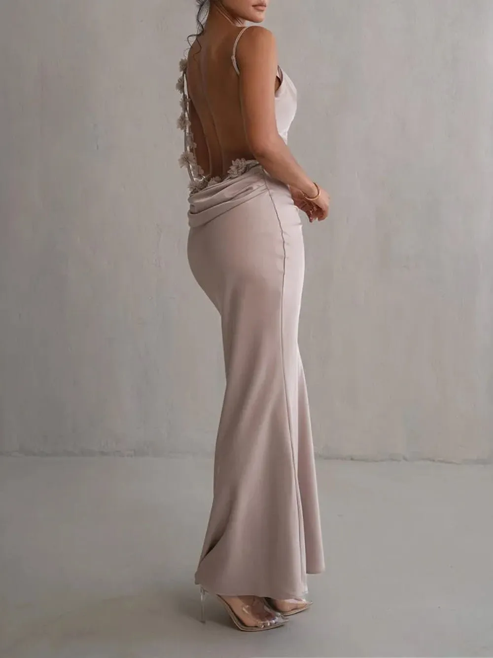 Madeleine Backless Bodycon Maxi Dress